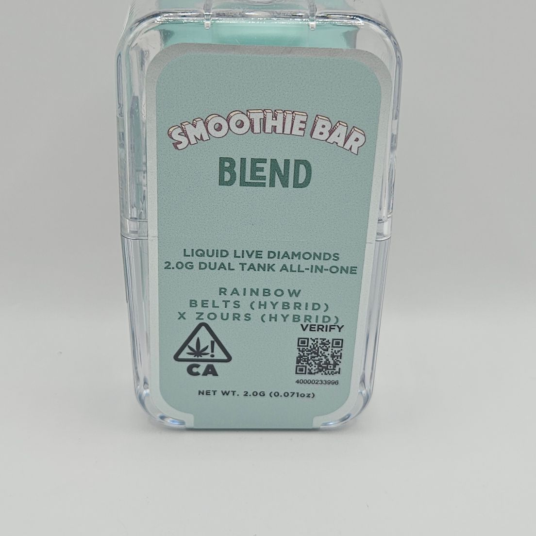 Smoothie Bar - Disposable - Rainbow Belts x Zours - 2G