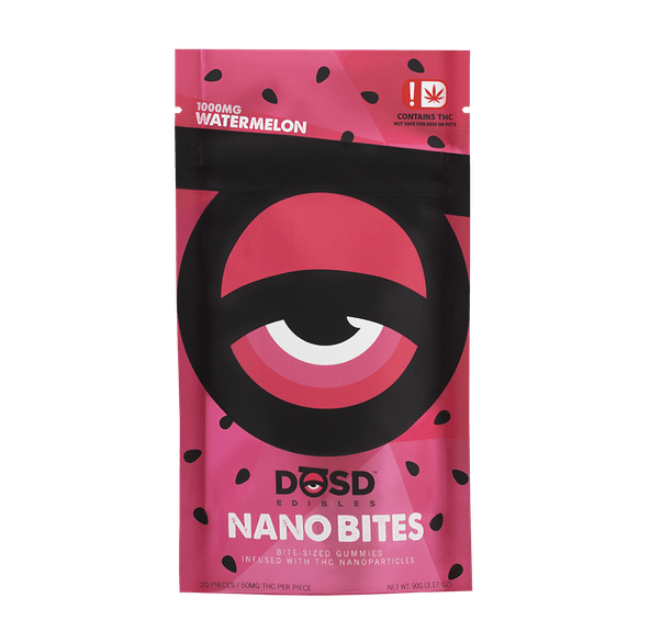 DOSD EDIBLES WATERMELON INDICA 1000MG