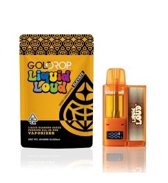 Gold Drop - California Orange Liquid Loud Disposable Vape 1.5g