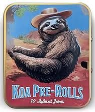 KOA- Clementine x Purple Punch Live Resin Infused 10PK Prerolls 3.5g (S)