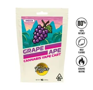 Fuzzies - Grape Ape Vape Cartridge - 1 g