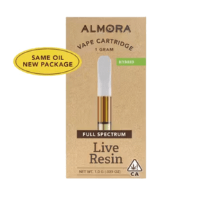 Almora Farm Live Resin Cartridge Peanut Butter Souffle 1g