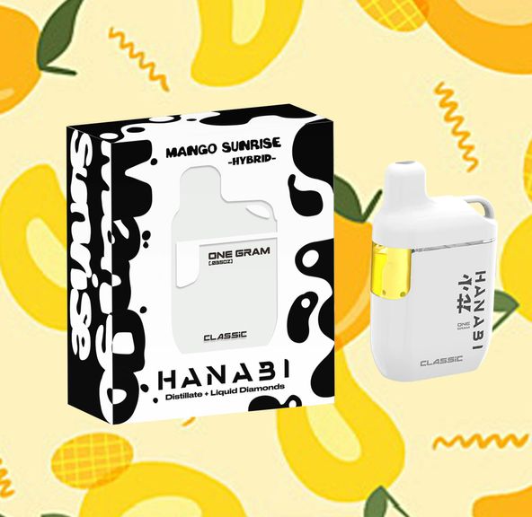 Hanabi - Mango Sunrise - Classic Disposable Vape - 1g