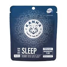 Kanha- Sleep Marionberry Plum 3:2:1 Gummies (CBN:THC:CBD) 100mg (I)