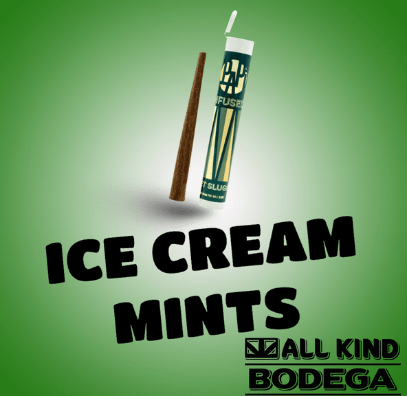 Blunt Infused- Ice Cream Mints Sweet Slugger 1g (@papicannabis)