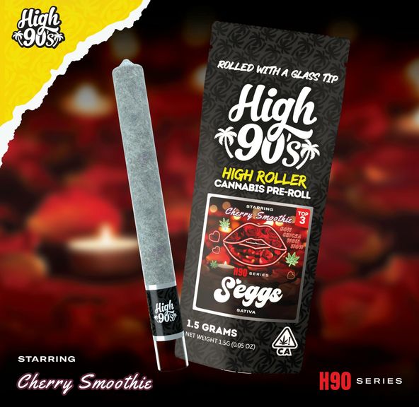 High 90s- Seggs High Roller Preroll 1.5g (S)