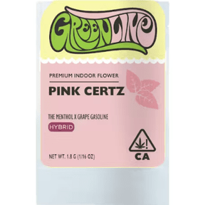 Greenline 1.8g Pink Certz $8
