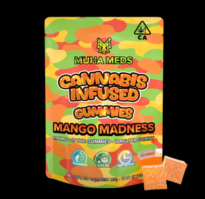 100mg Mango Madness (Hybrid) Gummies