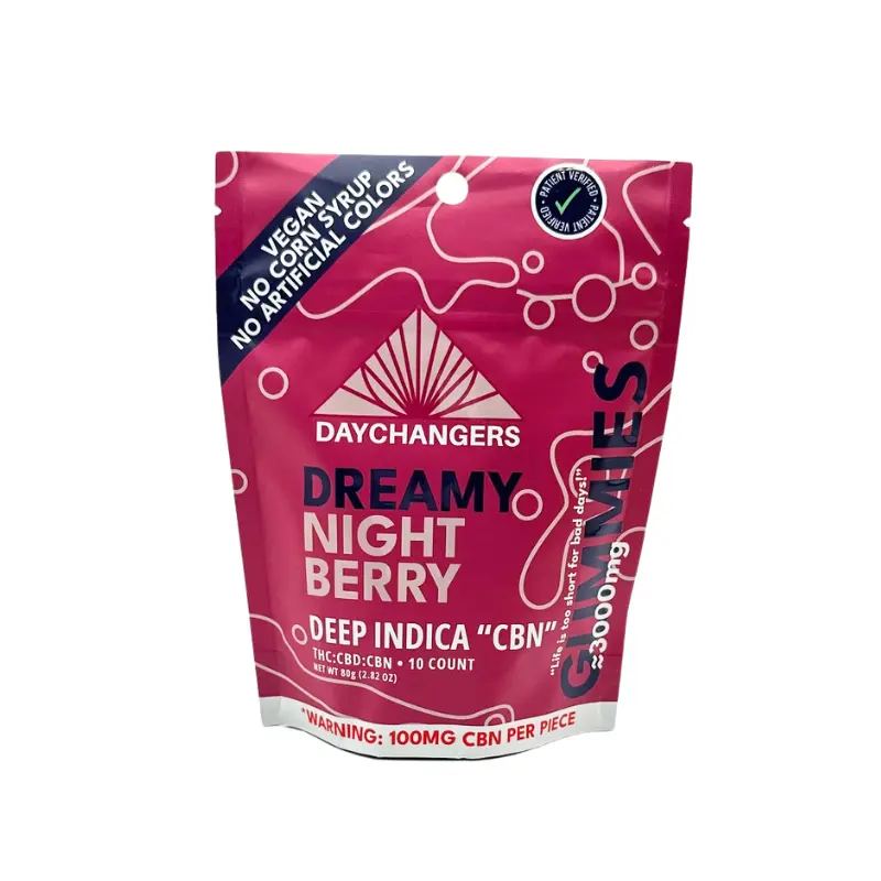 DAY CHANGERS DREAMY NIGHT BERRY GUMMIES 3000MG