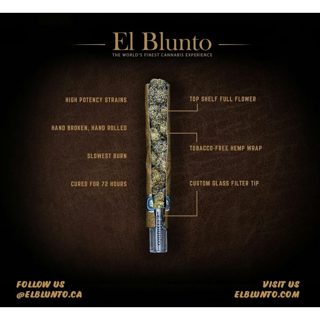 El Blunto - Rose Gold Hash Bluntito - 4-Pack - Yacht Master Punch - 3.4g