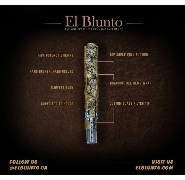 El Blunto - Rose Gold Hash Bluntito - 4-Pack - Yacht Master Punch - 3.4g