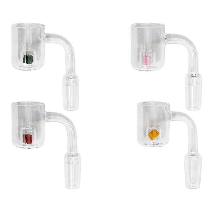 Cadmium Core Reactor Quartz Banger with Ball cap 14mm