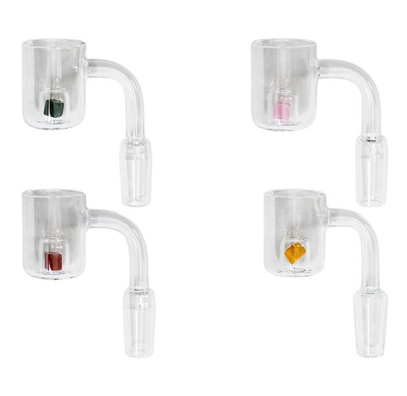 Cadmium Core Reactor Quartz Banger with Ball cap 14mm