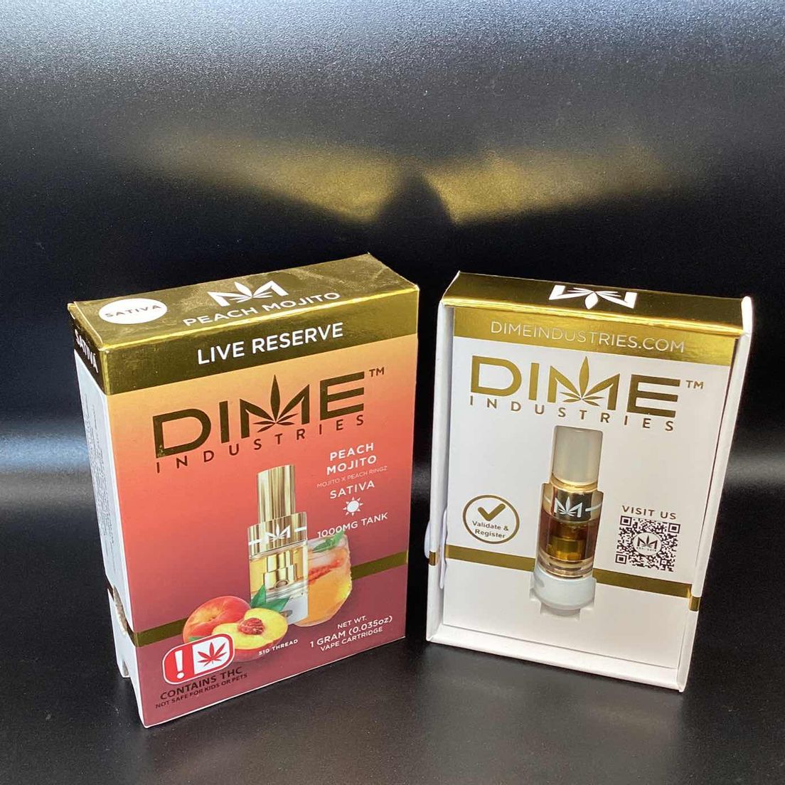 PEACH MOJITO LIVE 1000MG TANK