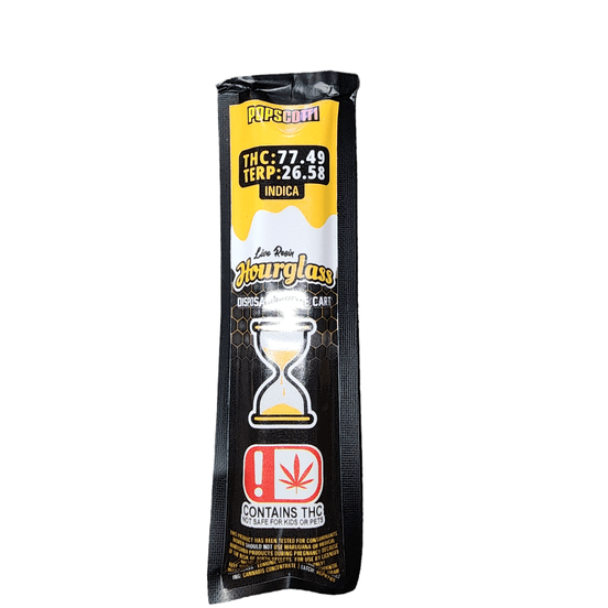 710 Trading Hourglass Extracts - 1g Live Resin Disposable Vape - Popscotti  at The Fire Pit #1 | Sweede