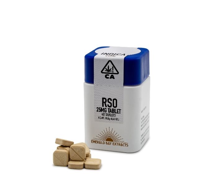 Emerald Bay Extracts - Glitter Bomb RSO Tablets 25mg/1000mg