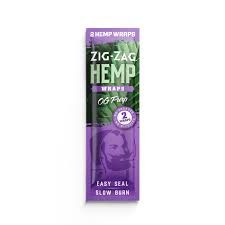 ** Zig Zag - Terpene Infused Hemp Wraps - OG Purp