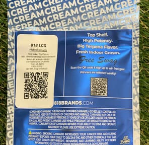 *DISPLAY* Cream- 818 LCG 3.5g (H)