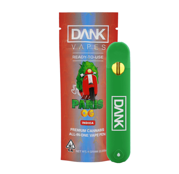 Dank | AIO Vape | 1g | Distillate | Paris OG