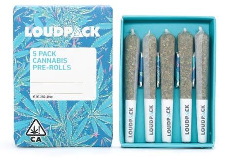 5pk Alien OG Prerolls by Loudpack