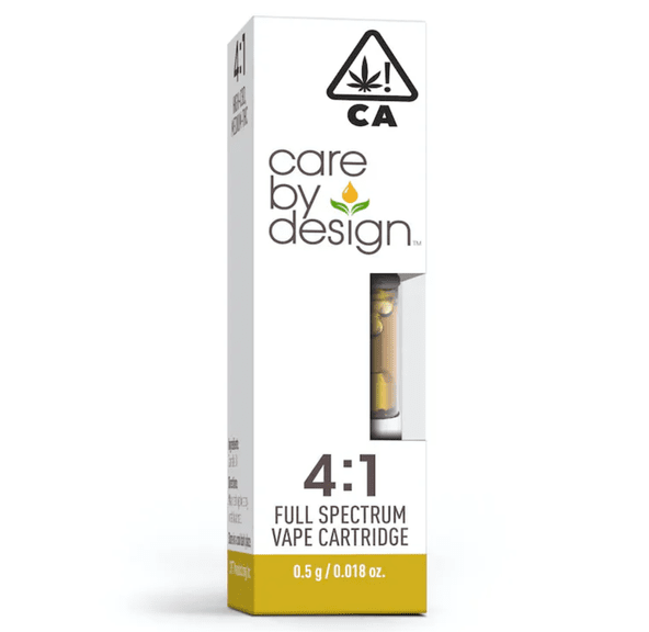 CBD 4:1 Cartridge .5g - Care By Design