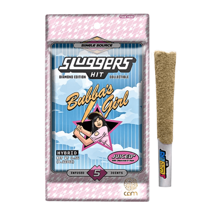Sluggers Infused Pre-roll Pack Bubba's Girl 3.5g