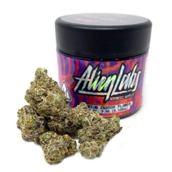B. Alien Labs 3.5g Flower - Quality 9.5/10 - Atomic Apple (~33% THC)