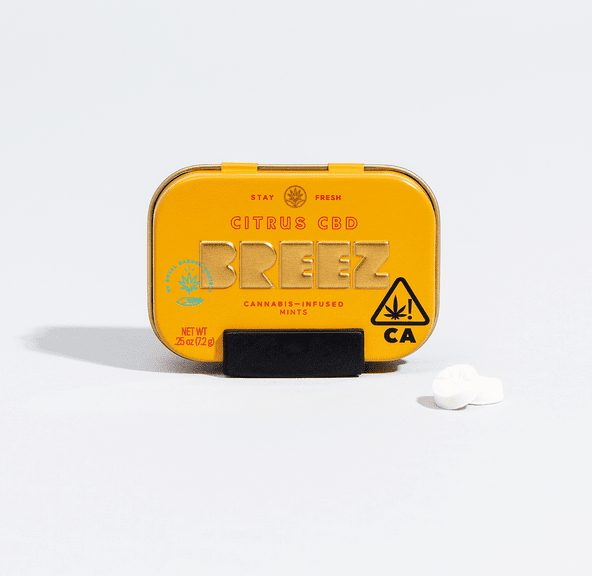 Breez Citrus CBD Mints 200mg