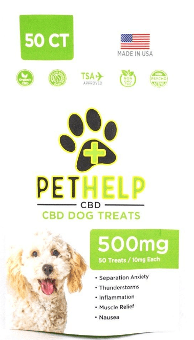 Pet Help 500mg Dog Treats 50ct