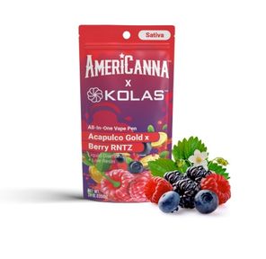AmeriCanna x Kolas - Acapulco Gold x Berry Rntz AIO 1g