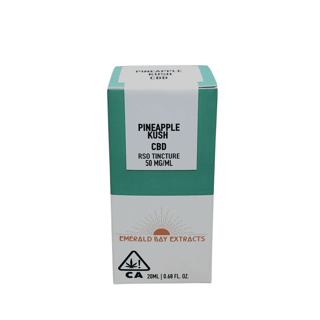 Emerald Bay Extracts - Pineapple Kush CBD 1:1 RSO Tincture 20ml