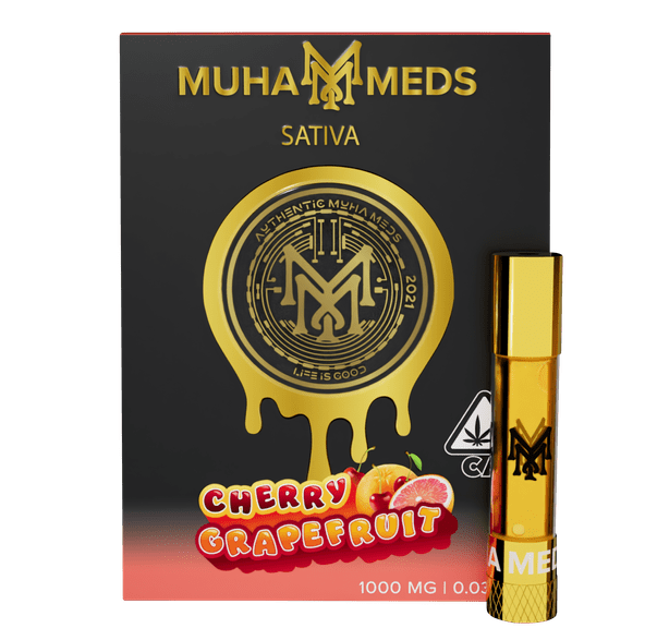Muha | Vape Cart | 1g | Distillate | Cherry Grapefruit
