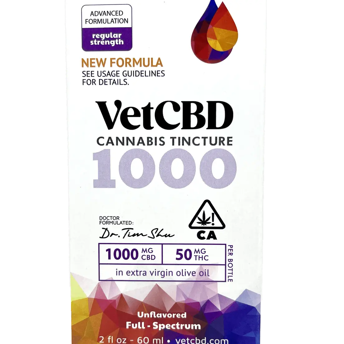 Vet CBD 1000mg $90