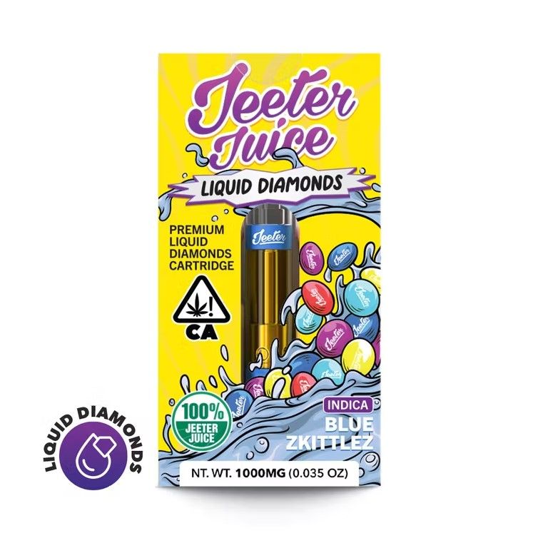 Jeeter Juice Liquid Diamonds - Blue Zkittlez