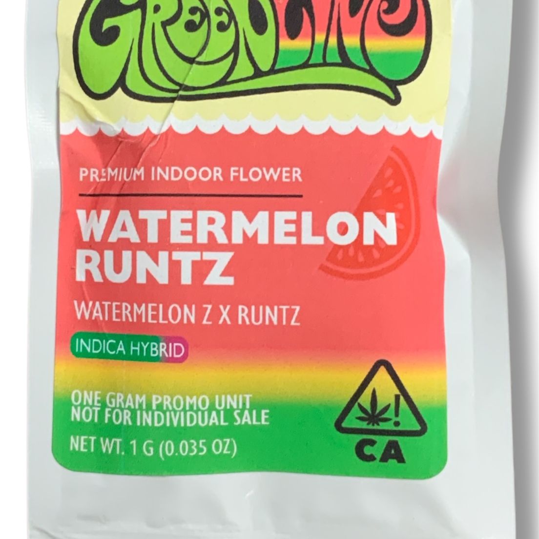 Greenline - Watermelon Runtz - 1g Flower