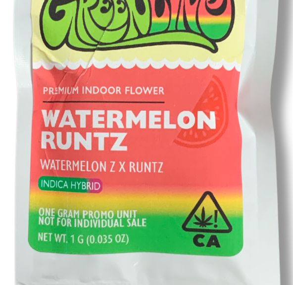 Greenline - Watermelon Runtz - 1g Flower