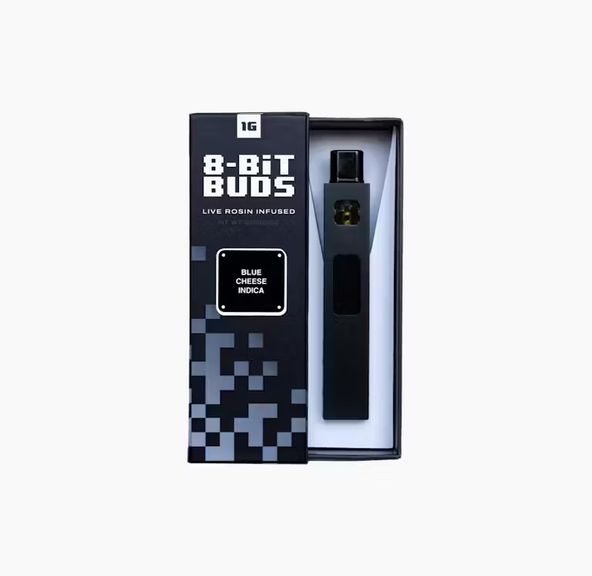 8-Bit Buds "Rosin Infused" 1G AIO - Blue Cheese
