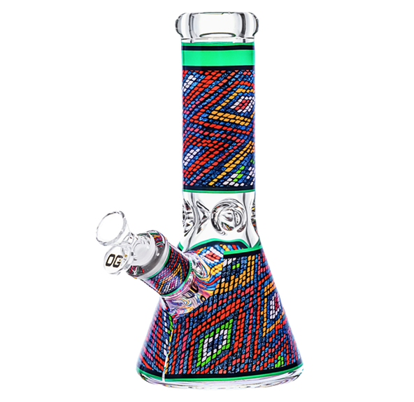 10" OG Mosaic Glass Bong $45