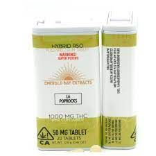 50mg Tablets-Hybrid-LA PopRocks-1000mg Package