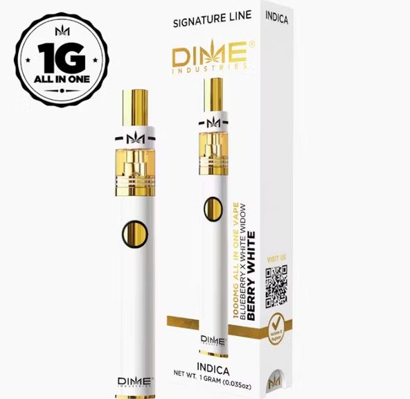 Dime Industries - Berry White Signature Line 1000MG Cartridge Tank 1g