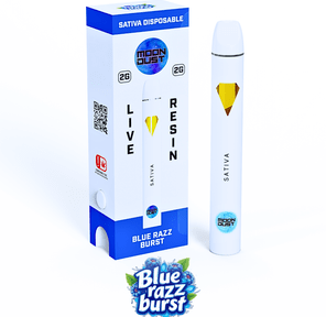 2g Disposable - Blue Razz Burst - Moon Dust