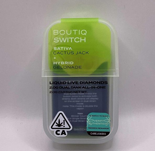 Boutiq - Disposable - Switch - Cactus Jack x Gelonade - 2G