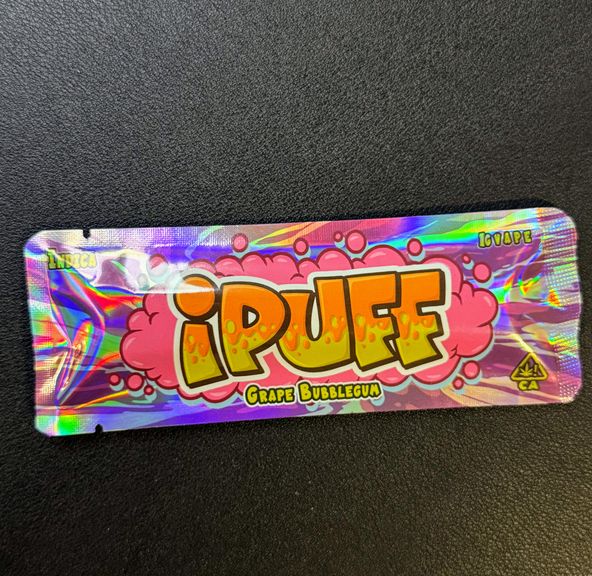 iPuff - Grape Bubble Gum AIO Vape 1g