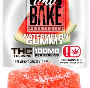 100mg Single Gummy - Watermelon