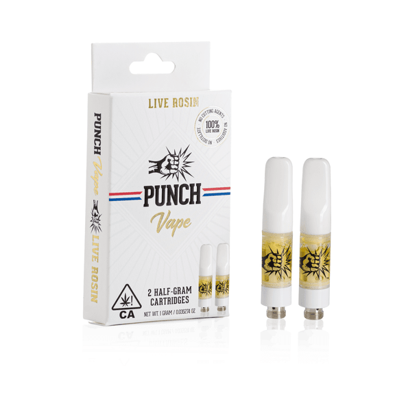 Punch | Vape Cart | 1g | Rosin | Strawberry Fatso