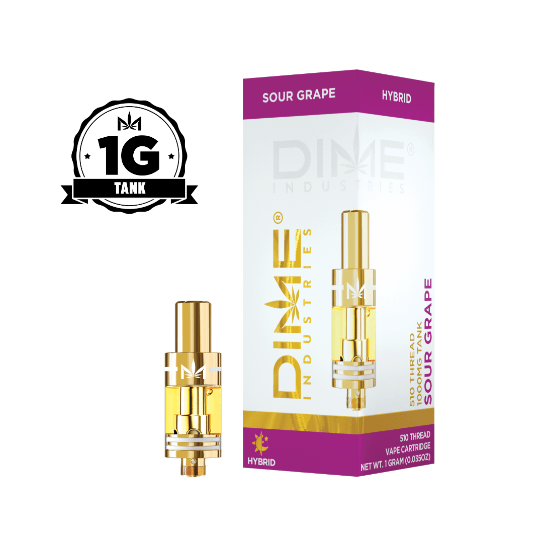 Dime | Vape Cart | 1g | Signature Distillate | Sour Grape