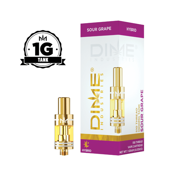 Dime | Vape Cart | 1g | Signature Distillate | Sour Grape