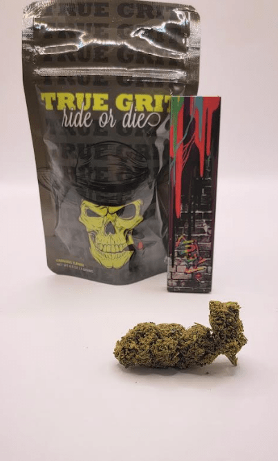 PRE-ORDER ONLY *Deal! $75 1/2 oz. Sundae Driver (31.86%/Indica) - True Grit + Rolling Papers