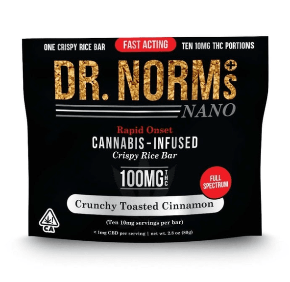 Dr. Norm's- 100mg Rice Krispy Treat Cinnamon Toast Crunch