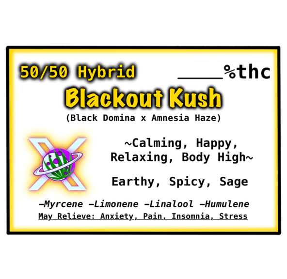 Blackout Kush ($30 Tier)